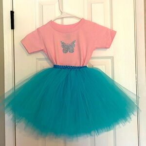 Matching Girl’s T-shirt and Tutu